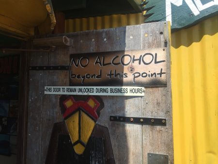 What! No alcohol? That's OK, we don't drink