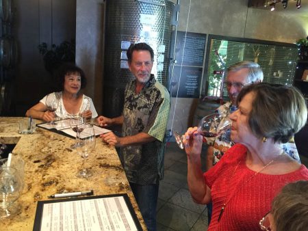 Tasting at Laguna Canyon Winery