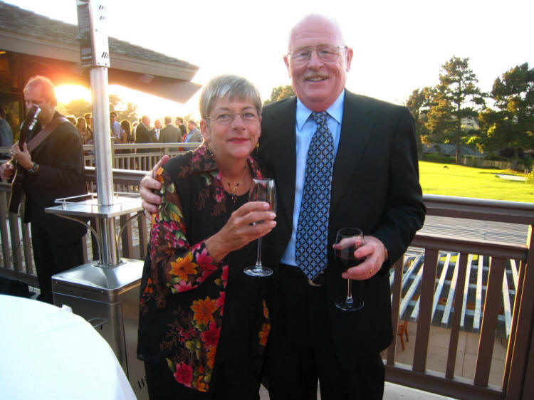 Sue And Paul Enjoy An Afternoon Cocktail