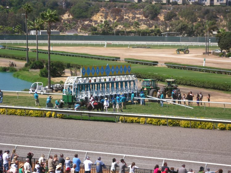 A Day at the races Del Mar 2010