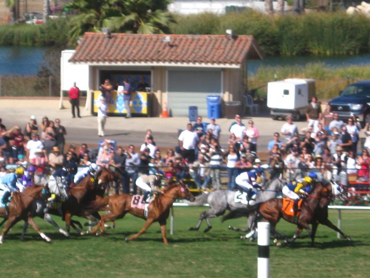 A Day at the races Del Mar 2010