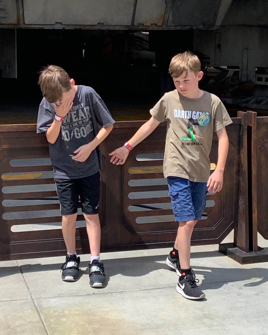The Liles go see Star Wards Land at Disneyland June 2019
