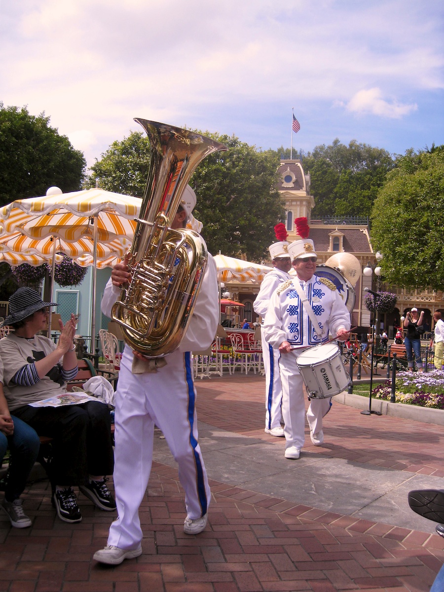 Celebrating four anniversary at Disneyland and the Elks