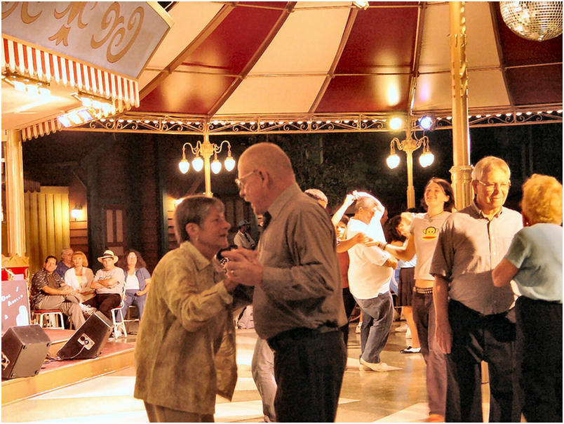 Dancing at Disneyland