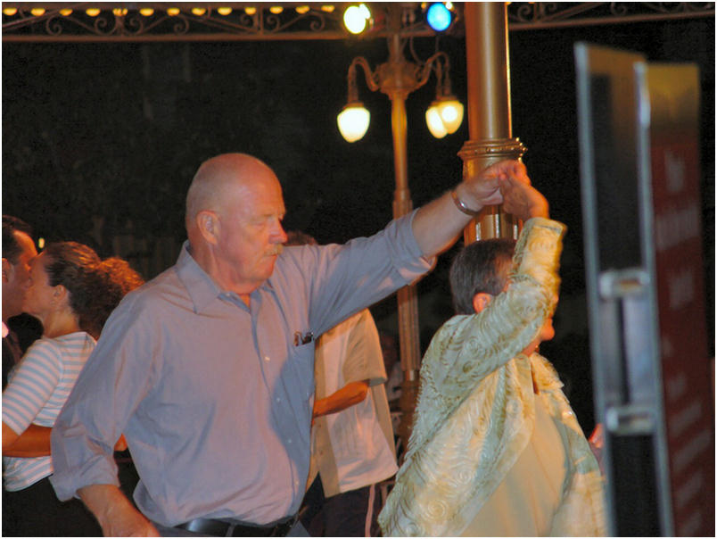 Dancing at Disneyland