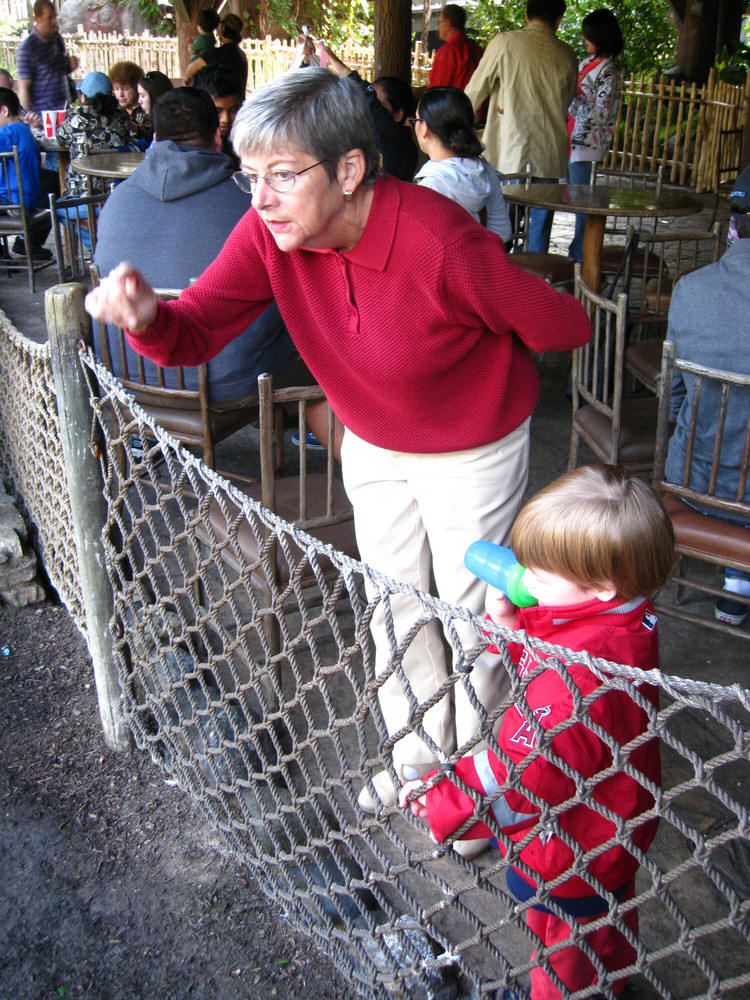 Theio's first visit to Disneyland