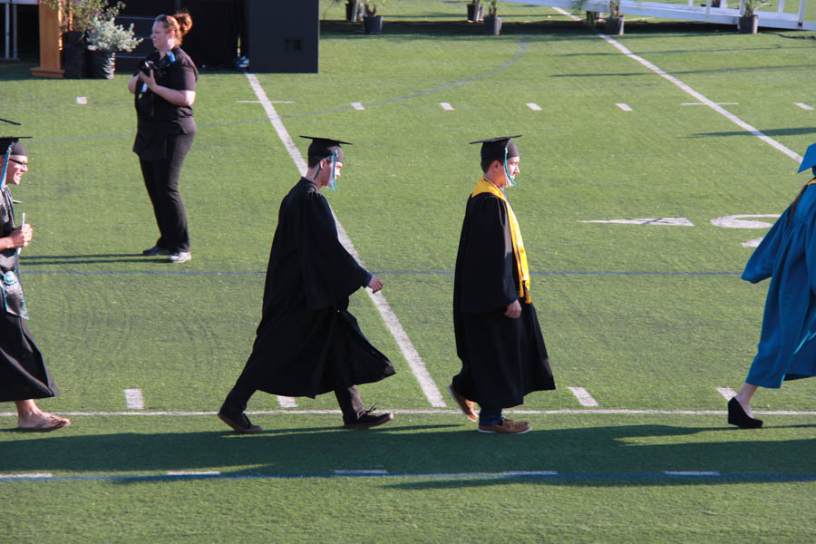 Nick graduates high school May 2017