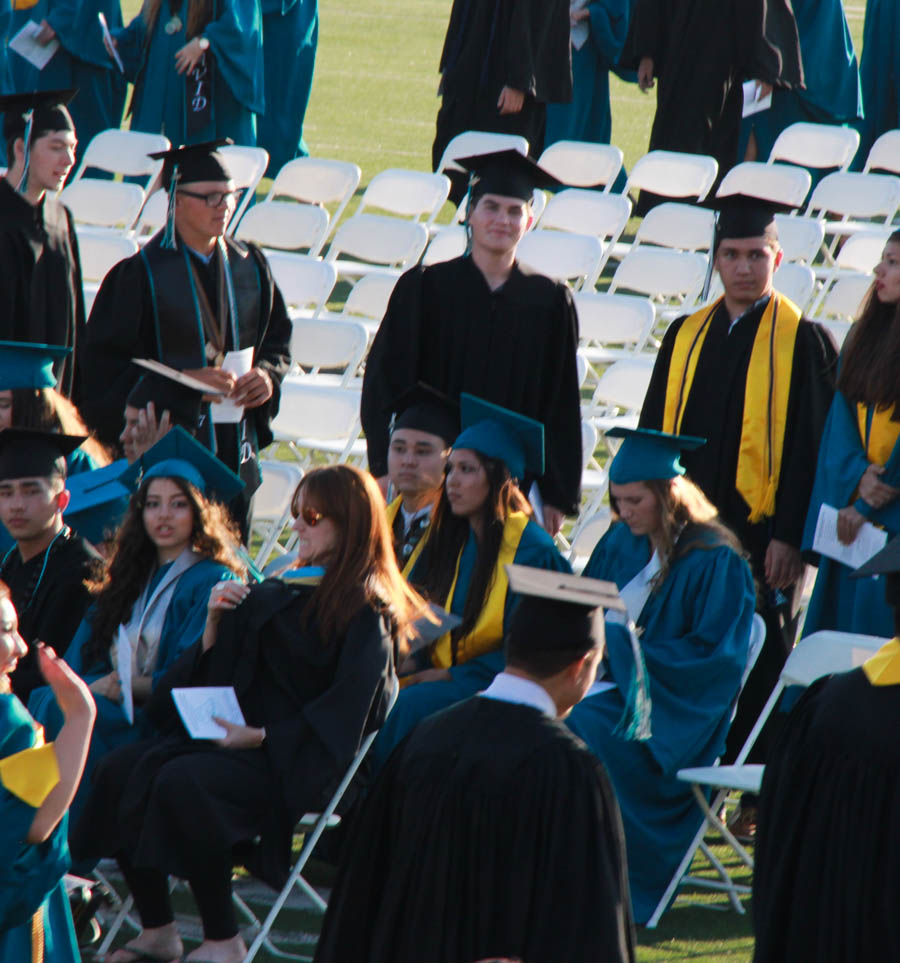 Nick graduates high school May 2017