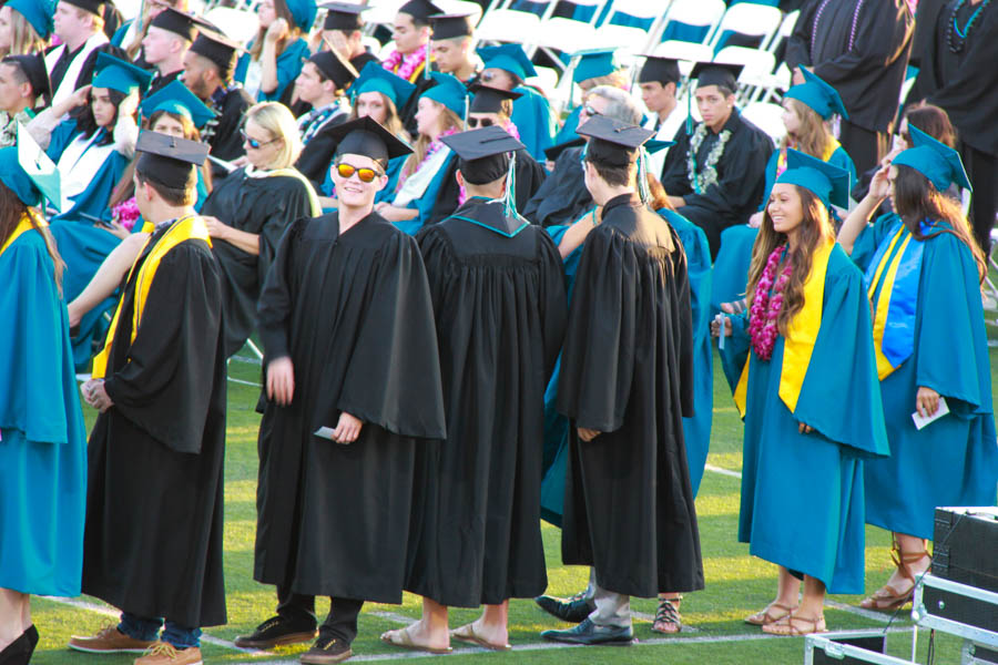 Nick graduates high school May 2017