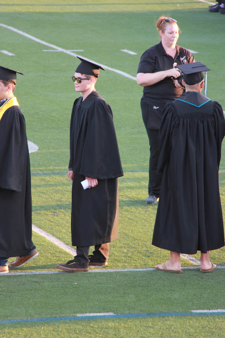 Nick graduates high school May 2017