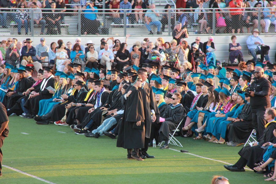 Nick graduates high school May 2017