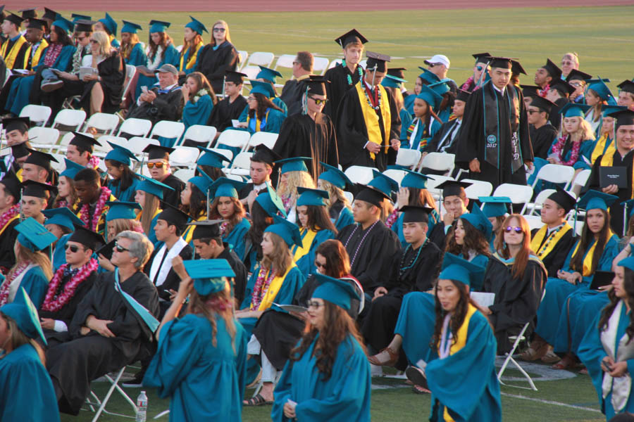 Nick graduates high school May 2017