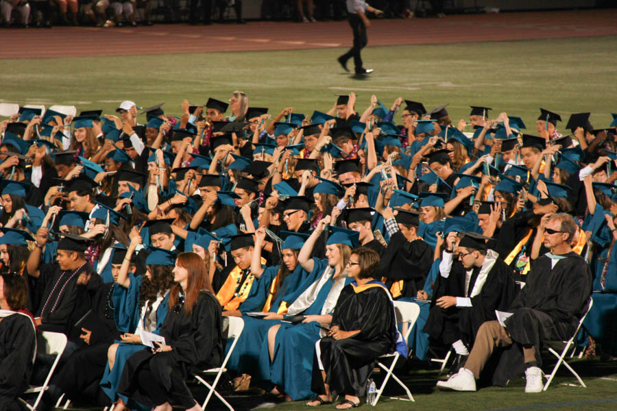 Nick graduates high school May 2017