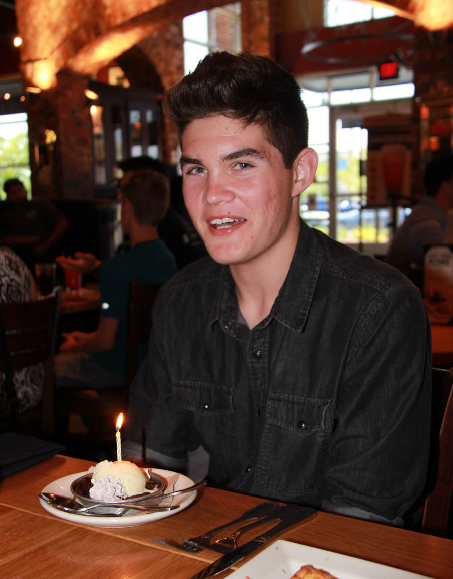 Nick;s High School Graduation luncheon at BK's in Corona