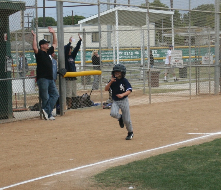 Nick Plays Baseball