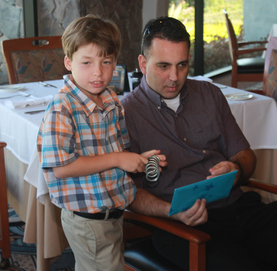 Three grandsons birthdays all at once! Zack, Nick, and Theo September 27th 2014