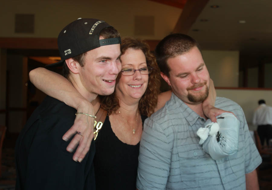 Three grandsons birthdays all at once! Zack, Nick, and Theo September 27th 2014