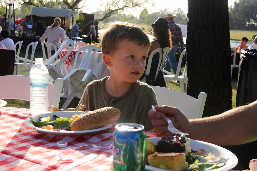 Dinner activities at ORCC May 2013