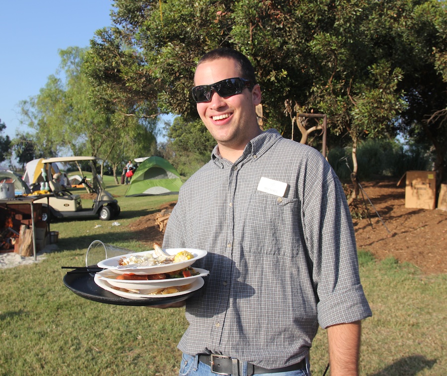 Dinner activities at ORCC May 2013