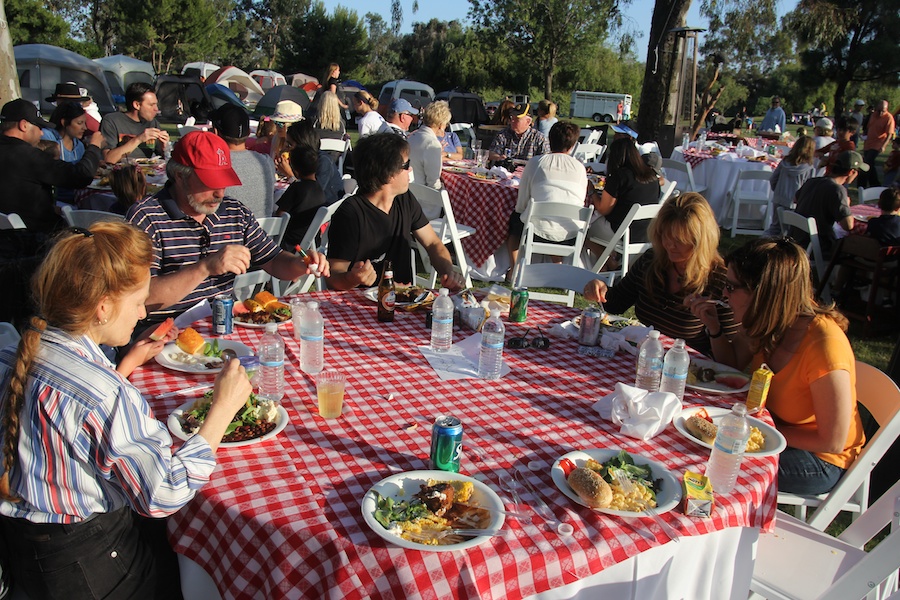 Dinner activities at ORCC May 2013