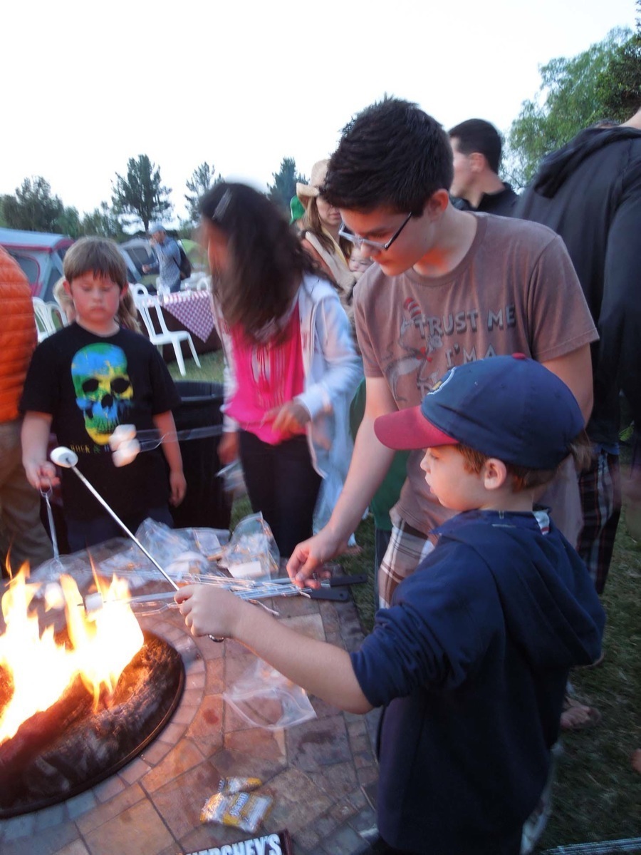 Dinner activities at ORCC May 2013