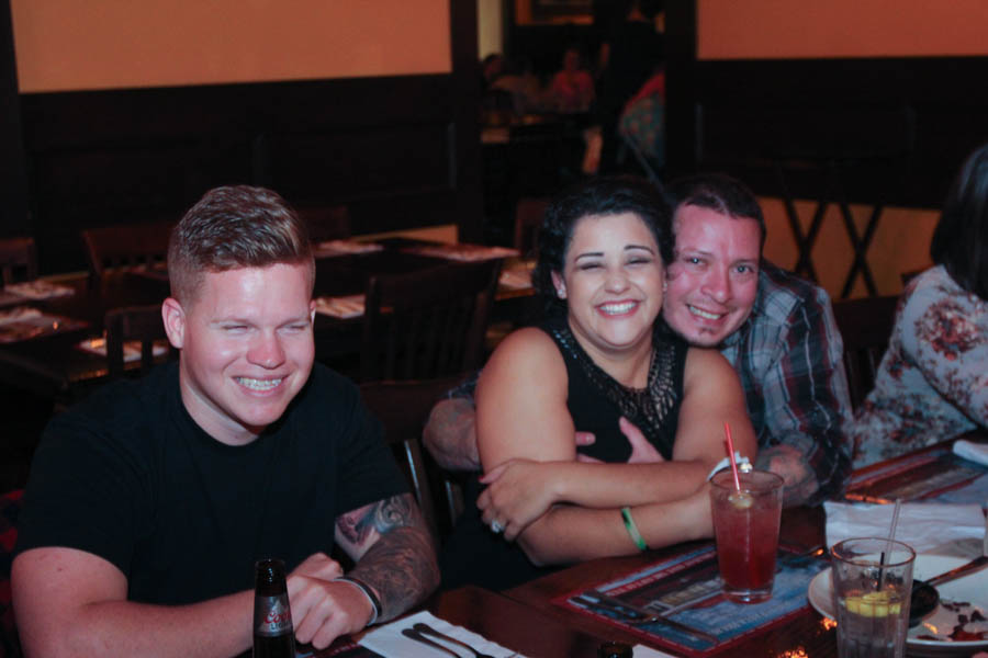 Post rehearsal dinner at The Old Spaghetti Factory