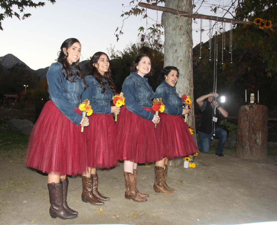 The wedding ceremony