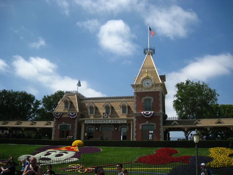 Sarah and Jon at Disneyland 2010