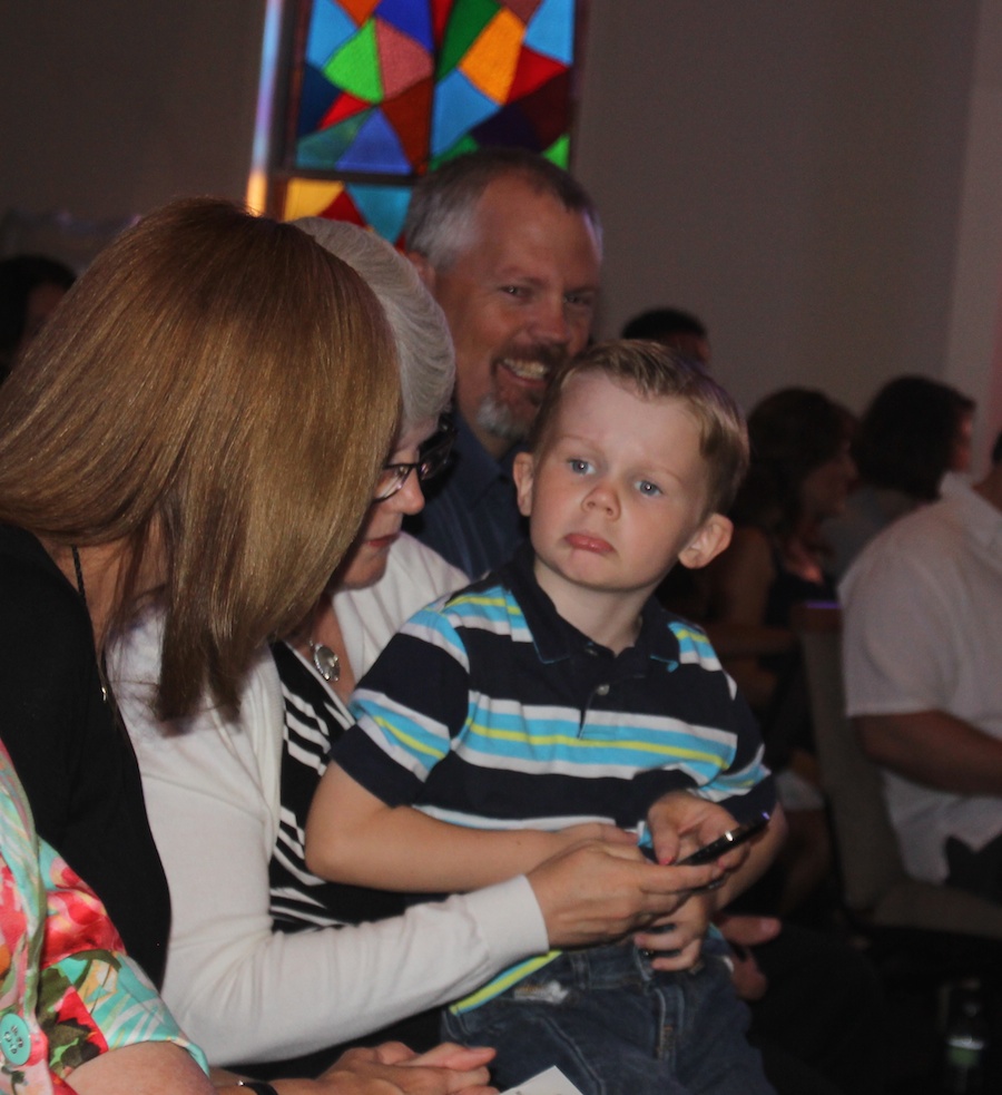 Charlie graduates kindergarden 2014