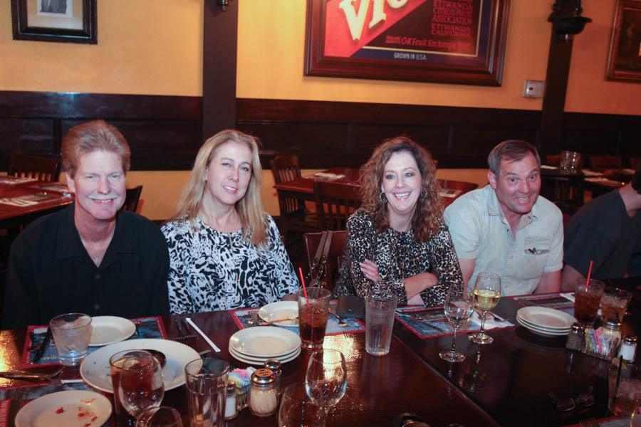 Post rehearsal dinner at The Old Spaghetti Factory