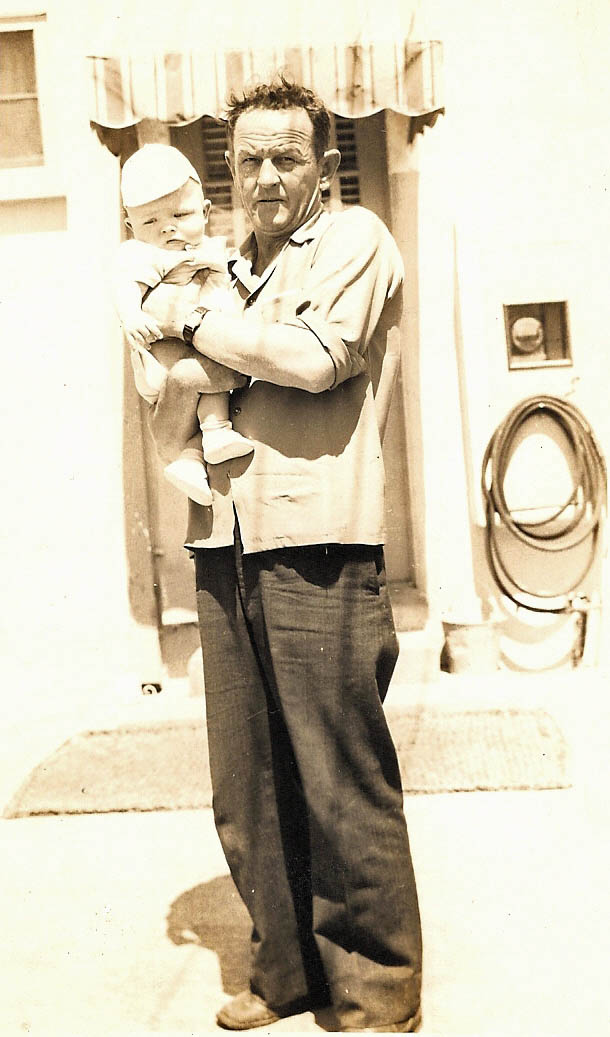 Dad and I 1946