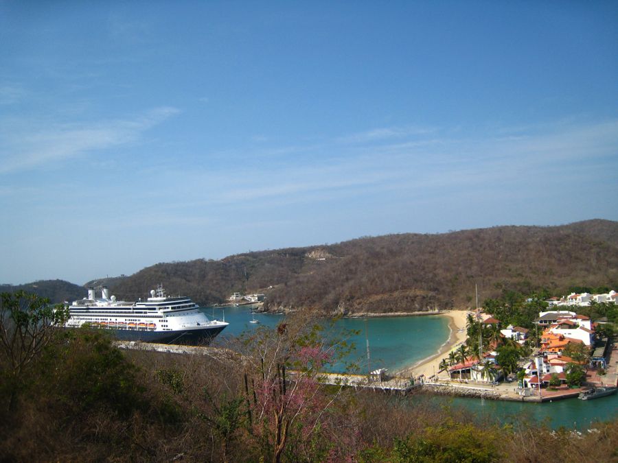 Mary goes through the Panama Canal