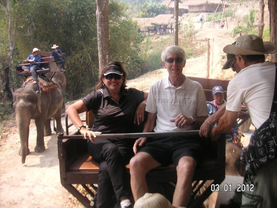 Time to visit the elephants and have a ride