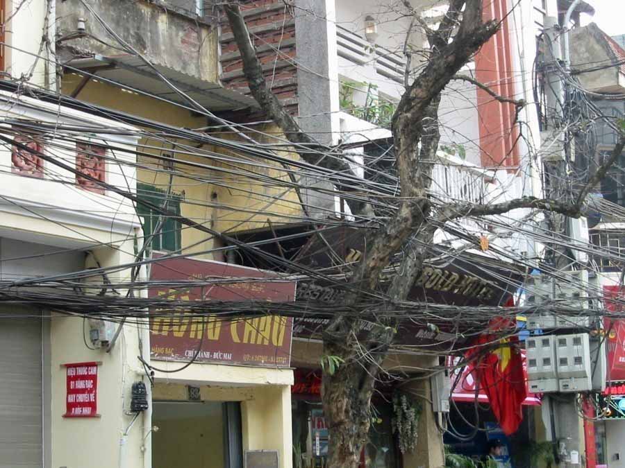 The Burns in Hanoi, Vietnam