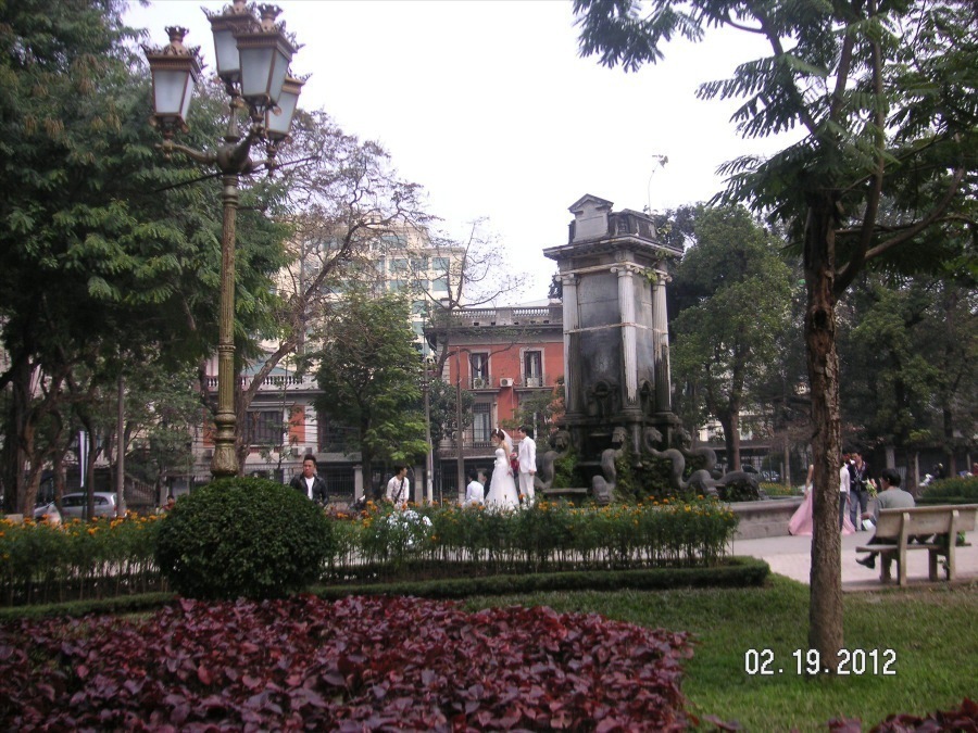 The Burns in Hanoi, Vietnam