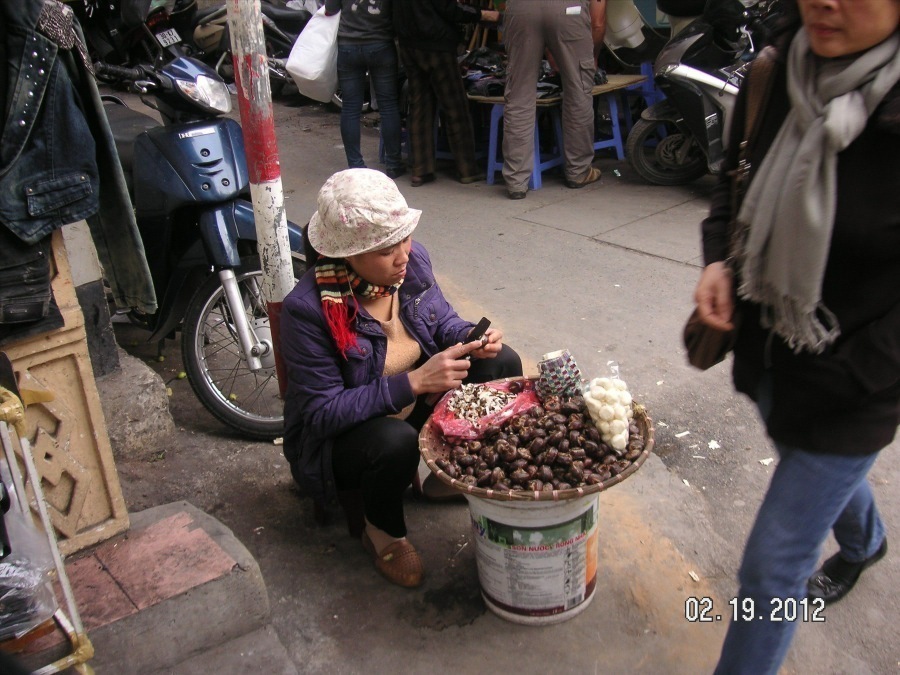 The Burns in Hanoi, Vietnam