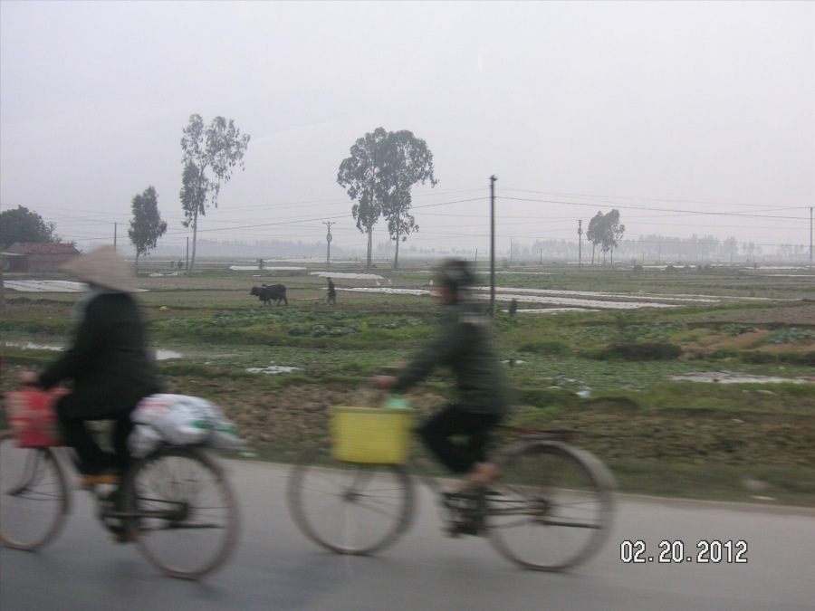 The Burns in Hanoi, Vietnam