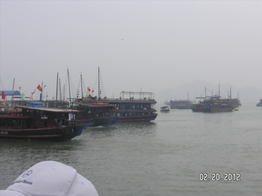 The Burns in Hanoi, Vietnam