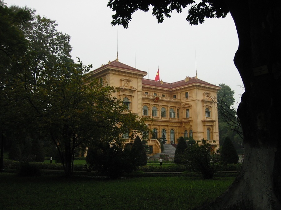 The Burns in Hanoi, Vietnam