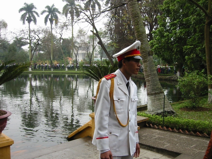 The Burns in Hanoi, Vietnam