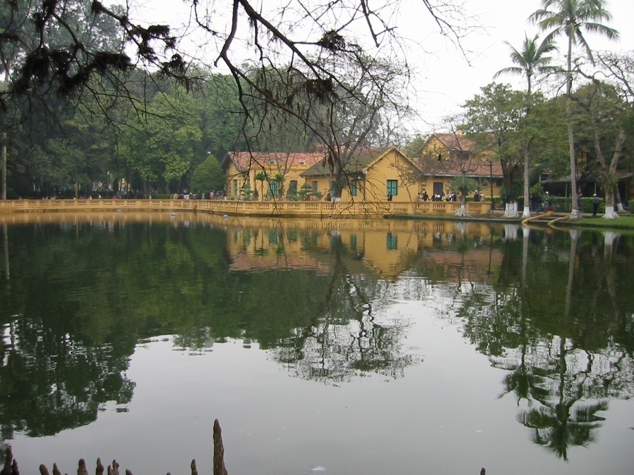 The Burns in Hanoi, Vietnam