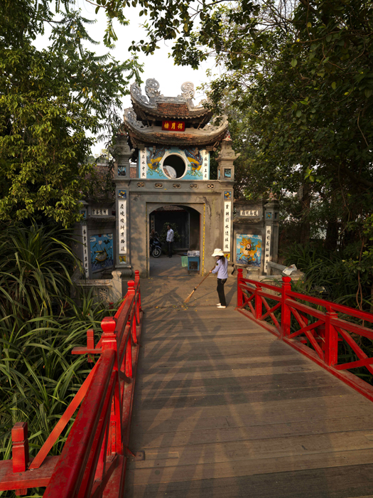 The Burns in Hanoi, Vietnam