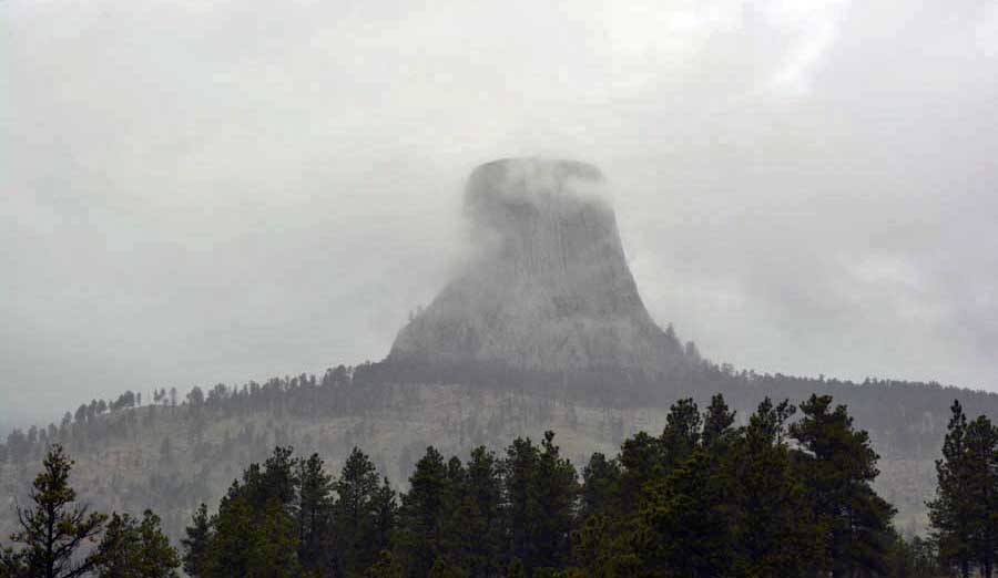 Kathy goes to the Devils Tower May 2015