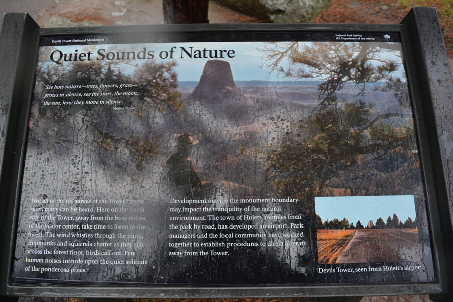 Kathy goes to the Devils Tower May 2015