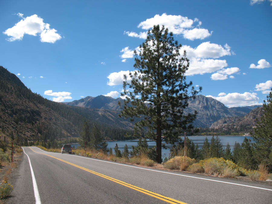 Bob and Sandy travel the high sierras