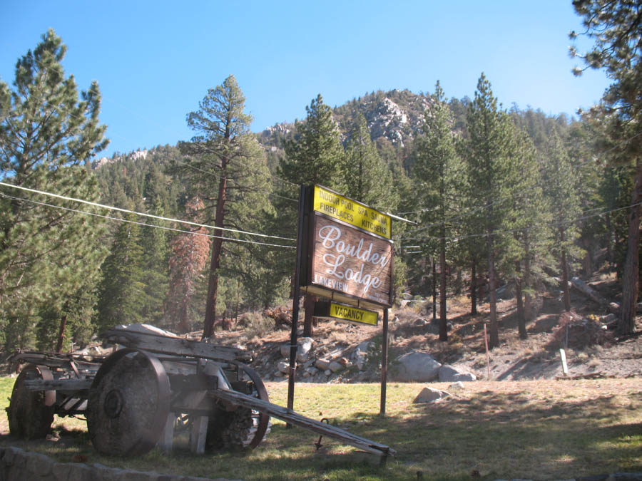 Bob and Sandy travel the high sierras