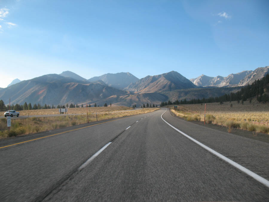 Bob and Sandy travel the high sierras