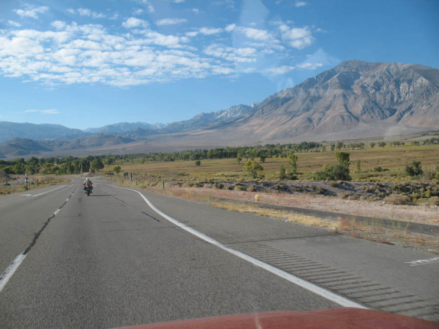 Bob and Sandy travel the high sierras