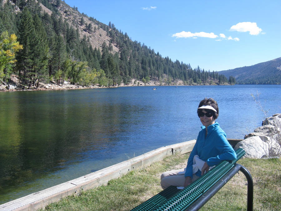 Bob and Sandy travel the high sierras