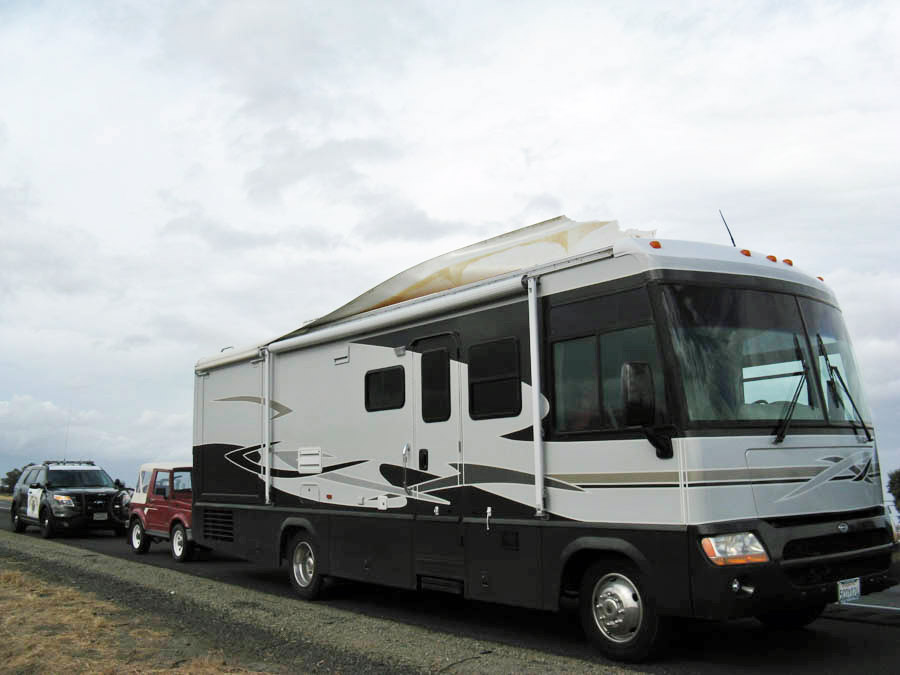 Bob and Sandy head for home after a 30 day motorhome adventure